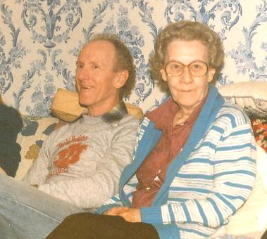 Charlie Taylor and his sister, Margery Estelle, 1990