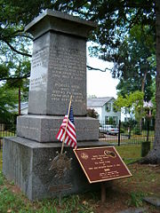Grave marker for Rufus Putnam, Mound Cemetary, Marietta Ohio